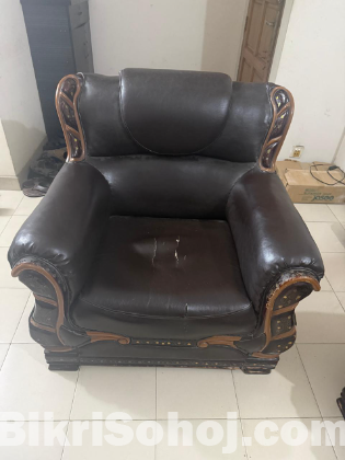 Used Five seater Victorian Sofa